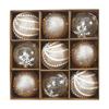 9Pcs Christmas Balls Ornaments New Year Holiday Xmas Tree Hanging Decoration