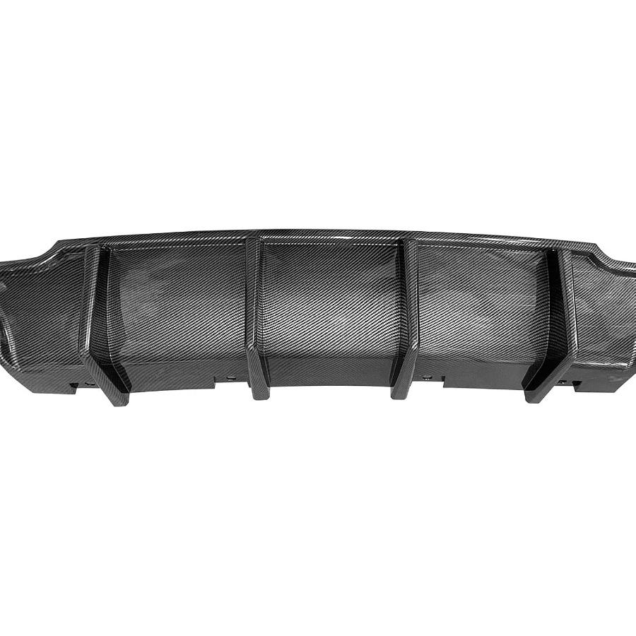 Diffusore Posteriore Compatibile con 20152025 Chrysler 300 Stile Pinna di Squalo Stampa Fibra di Carbonio Valance Inferiore in PP Lip Paraurti per Migliorato
