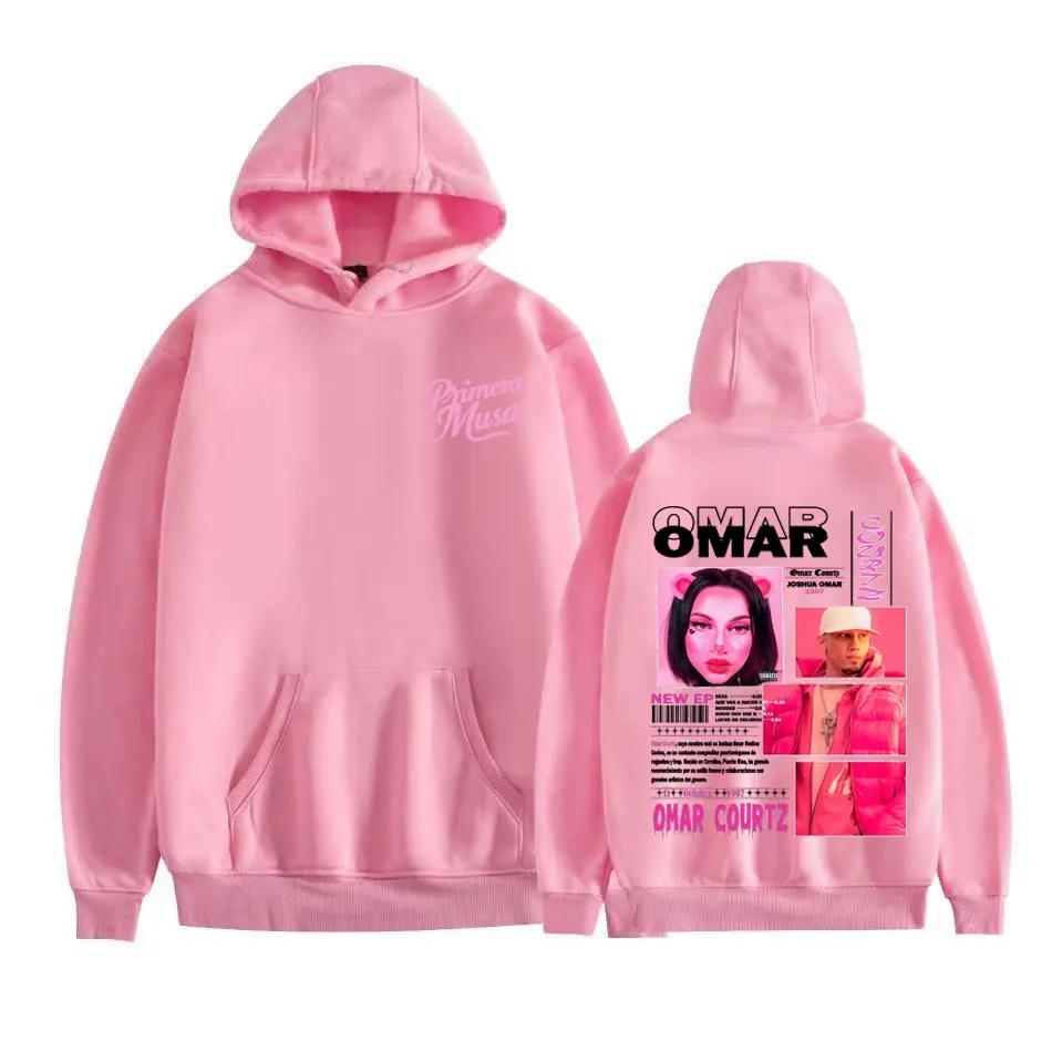 Omar Courtz Primera Musa Graphic Hoodies Men Women Clothing Hip Hop Fashion Sweatshirt Harajuku Casual Fleece Hoodie Streetwear