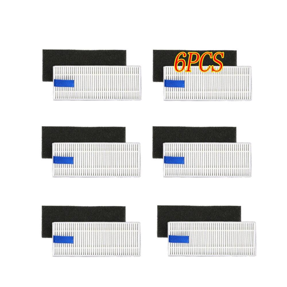 Main Brush for 360 S6 Robot Vacuum Cleaner Spare Parts Side Brush HEPA Filter Replacement for 360 S6  Vacuum Cleaner Accessories