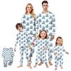 Prints Family Matching Long Sleeve Tops+Pants Set Family Matching Sets