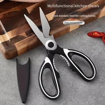 Forbici da cucina multifunzione - Taglia ossa di pollo e cibo in acciaio inossidabile