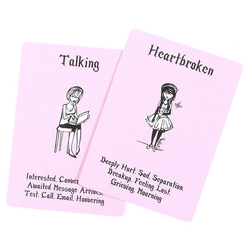 Love Oracle Cards English Board Game Divination Predicts Multiplayer Games