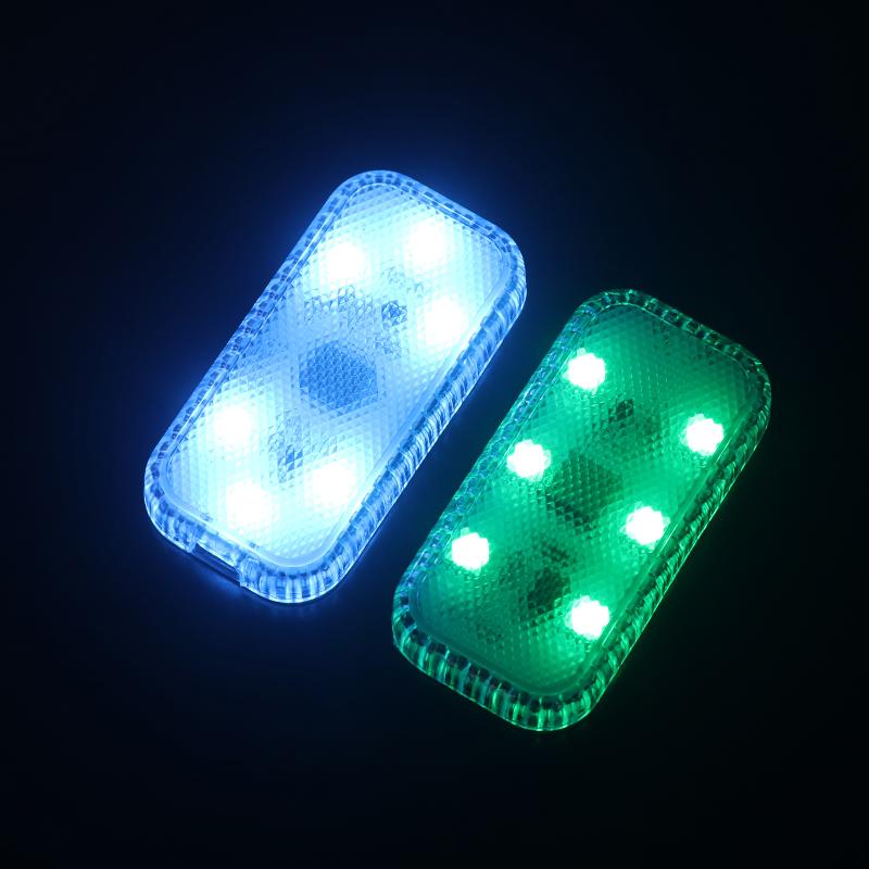 Led Touch Light Mini Wireless Car Interior Lighting Auto Reading Light, Touch Sensing, Trunk Foot Atmosphere Surround Light