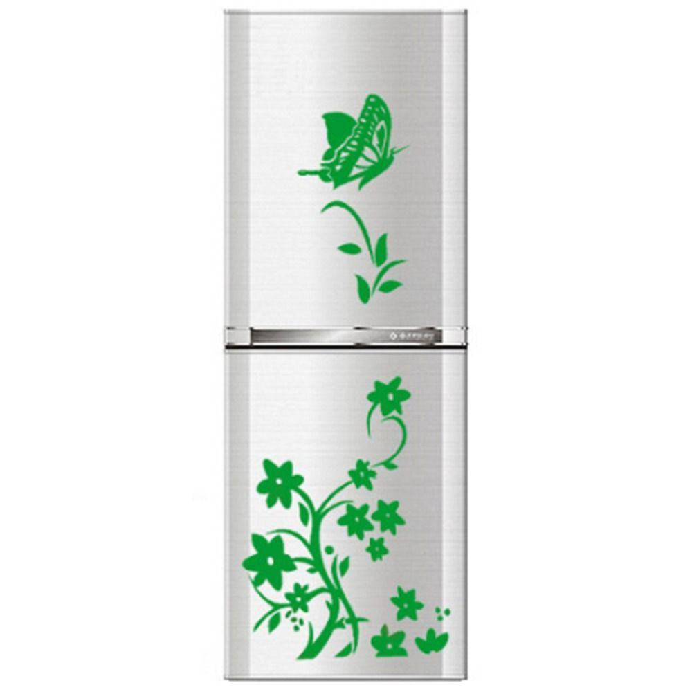 Creative Butterfly Refrigerator Sticker Home Decoration Kitchen Mural DIY Wall Stickers Party Sticker Kids Room Wallpaper