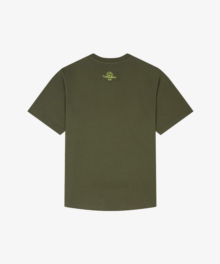 Holluba Archive Logo T Shirt Khaki