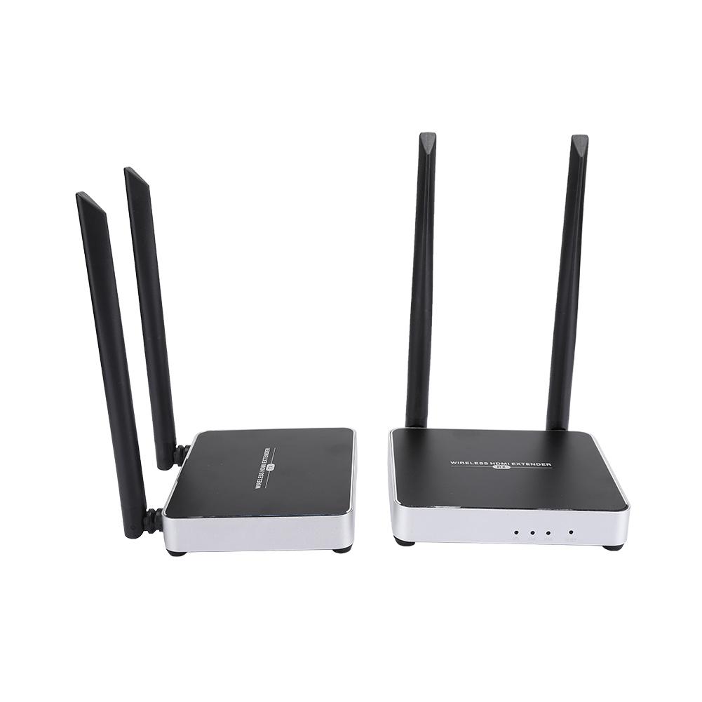 

24 дБм RF 802.11aN беспроводной WIFI 1080P HDMI удлинитель с 3,5 мм o кабелем EU Plug