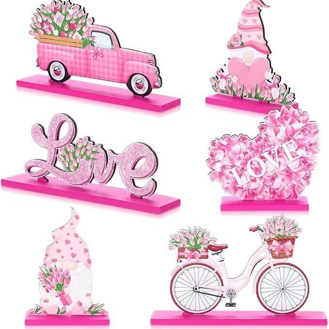 Wooden Mother s Day Table Sign: Happy Mother s Day Centerpiece Decoration