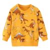 European Style Kids' Cotton Long Sleeve Boys' Terry Hoodie - Autumn/Winter Collection