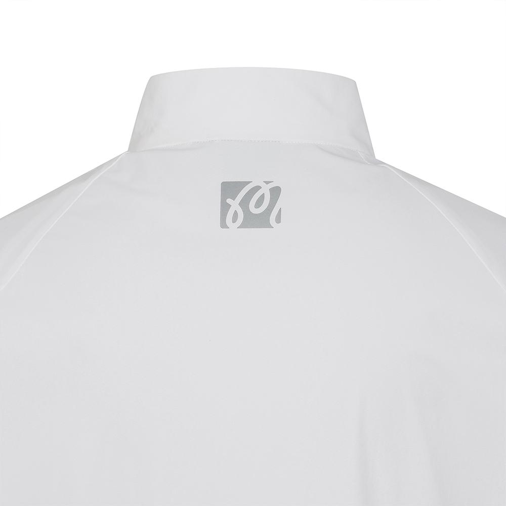 MALBON GOLF Performance Short Sleeve Anorak White (Man)