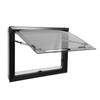 RV Right Angle Window Acrylic Insulating Glass Waterproof Aluminum Alloy 28 X 20in RV Push Out Window for  Trailer