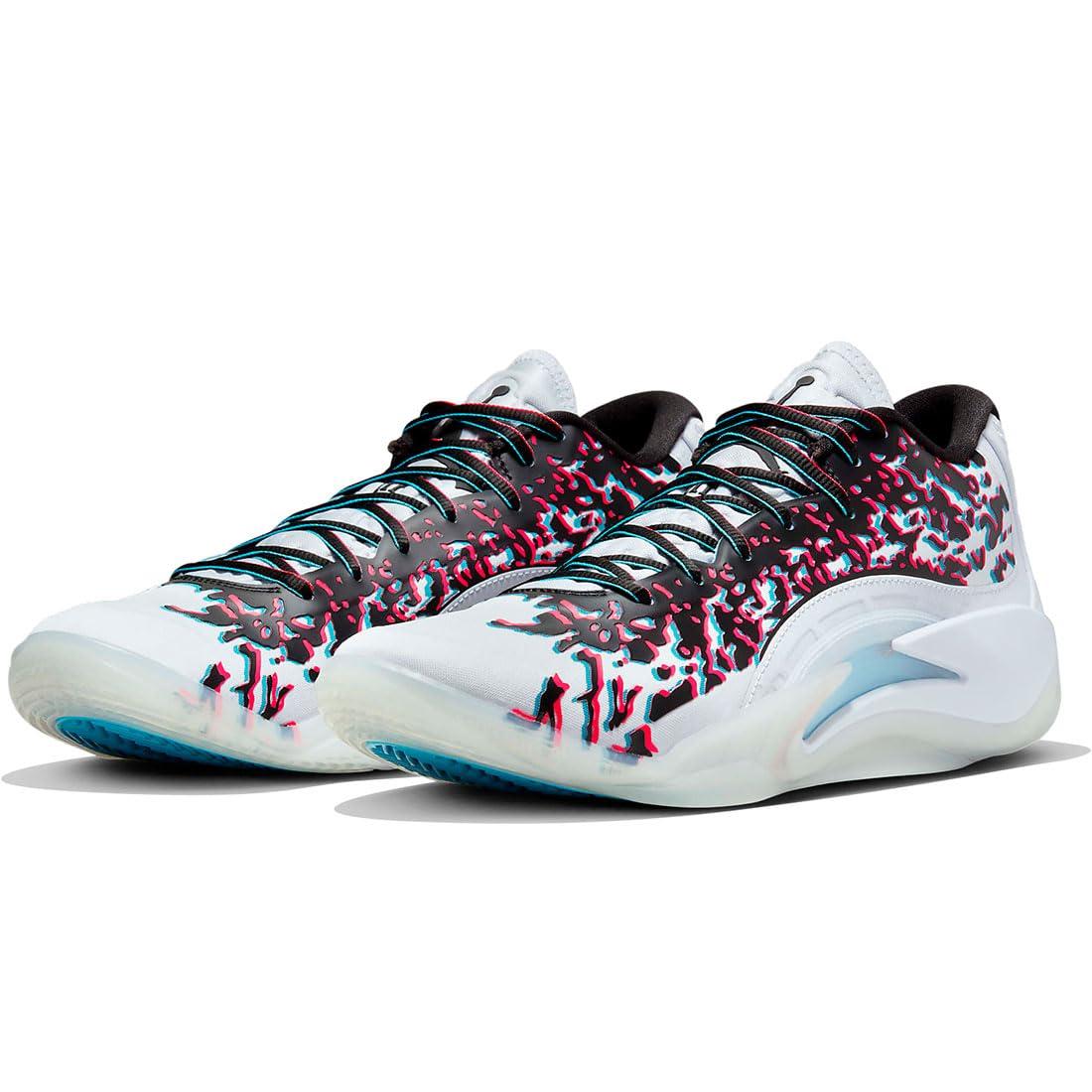Nike Zion 3 Football Authentic Nike Japan Size  Z-3D  PF, Gray/Flash Crimson/Chlorine Blue/Black, FZ1319-060, Product, 28.0cm