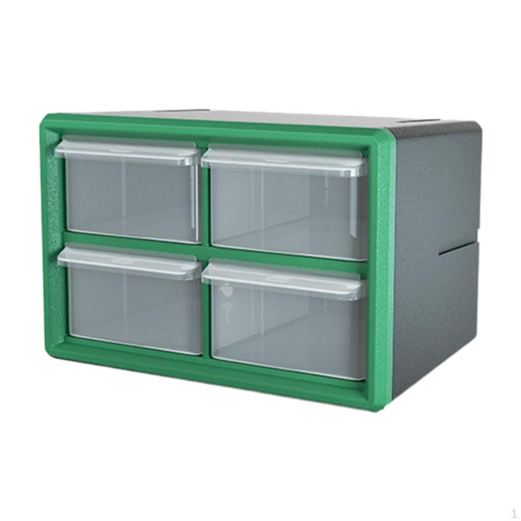 4 Drawer Organizer for Tools And Supplies Storage Box Crafts Office Items