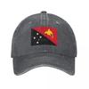 Flag of Papua New Guinea Baseball Cap Tactical Cap Beach Outing Hood Fashionable Elegant Womens Hats Unisexs