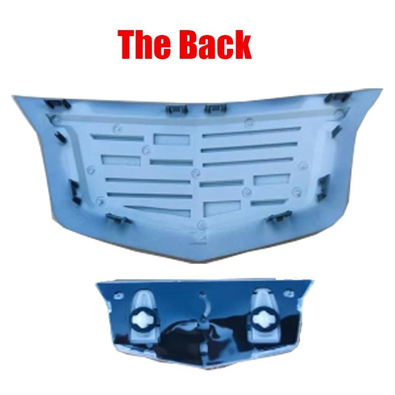 ABS Bil Frontgrill Logo Emblemdetalj for Cadillac CT4 CT5 CT6 XT5 XT6 Auto Bakluke Merke Klistremerke Erstatningstilbehør