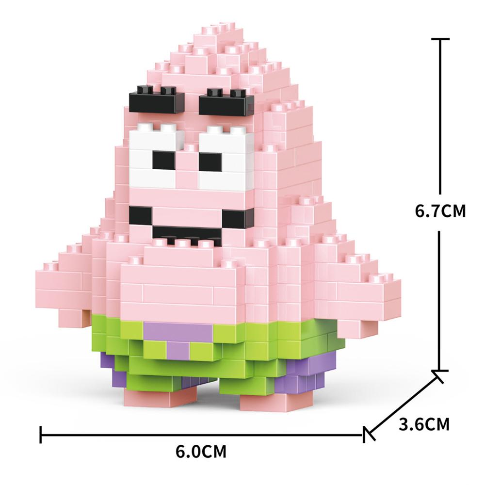 Cartoon Anime  Blocks Kuromi My Melody Cinnamoroll Mouse Building Blocks Doll Toy Kids Birthday Gift