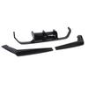 Heckstoßstangenlippe Diffusor Glänzend Schwarz Sportliche Optik Hecklippe Karosseriekit Diffusor Spoiler für F80 M3 F82 M4 F83