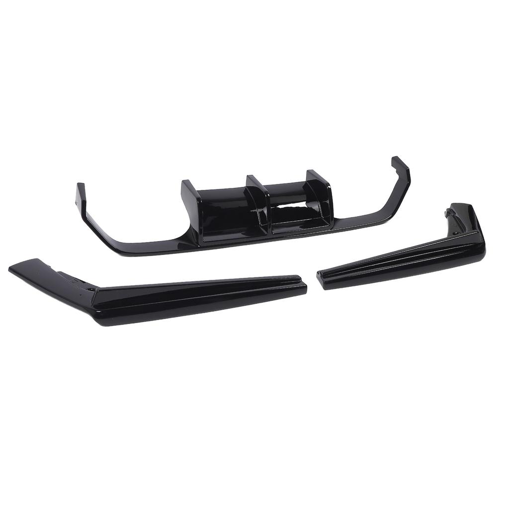 Heckstoßstangenlippe Diffusor Glänzend Schwarz Sportliche Optik Hecklippe Karosseriekit Diffusor Spoiler für F80 M3 F82 M4 F83