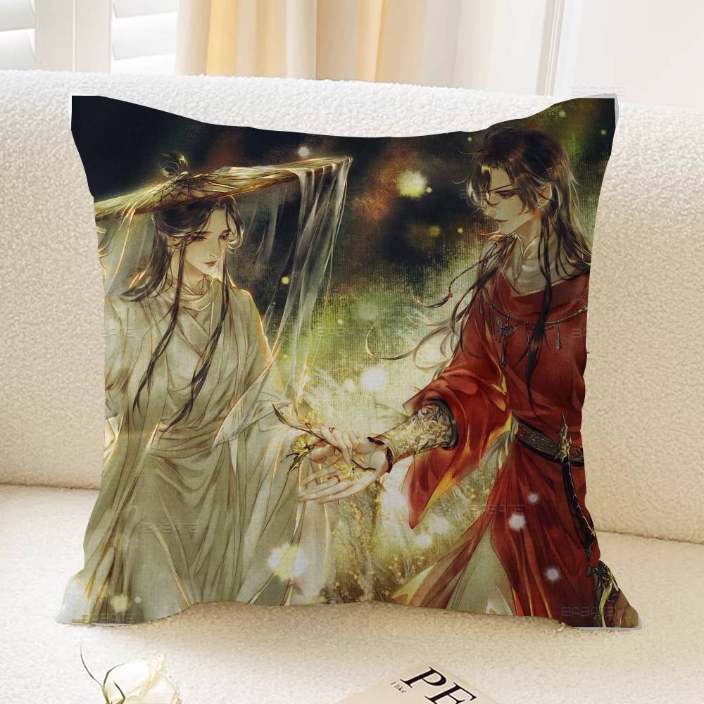 Heaven Officials Blessing Personalized picture text home decorative pillows Household Gifts xcm