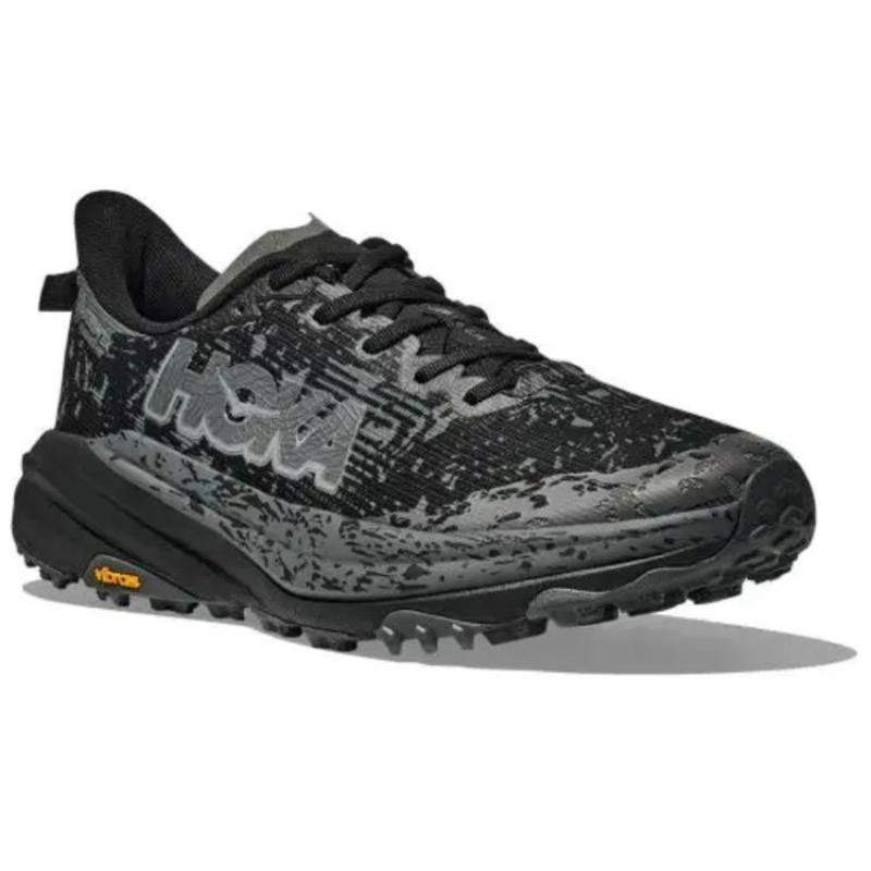 HOKA One One Speedgoat 6 Αδιάβροχα Χαμηλά Παπούτσια Ορεινού Τρεξίματος Ανδρικά Μαύρα Αθλητικά Παπούτσια 1155150-bckt