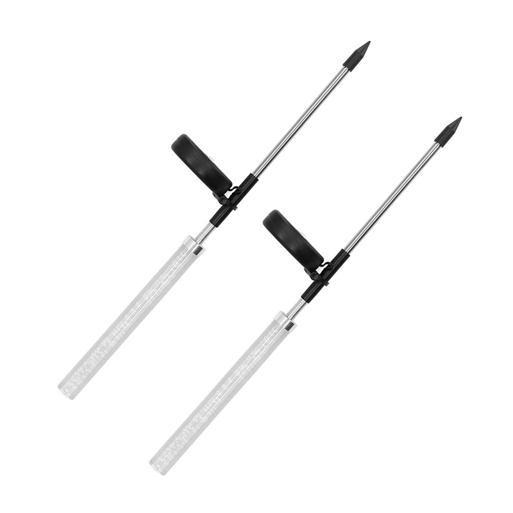 2pcs Solar Landscape Light Colorful Gradient Waterproof Decorative Outdoor Bubble Stick Lamp for Garden Lawn Courtyard