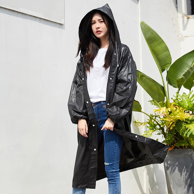 Adult Raincoat Windproof And Waterproof Eva Thickened Whole Body One-piece Raincoat