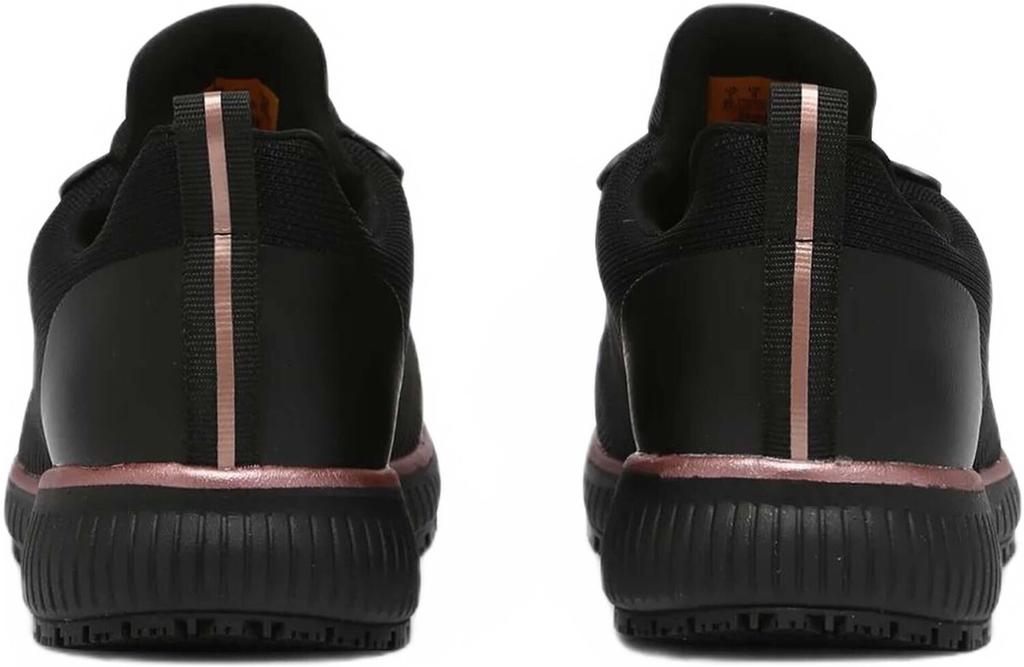 Skechers Work Sneakers: Squad SR Women Black/rose