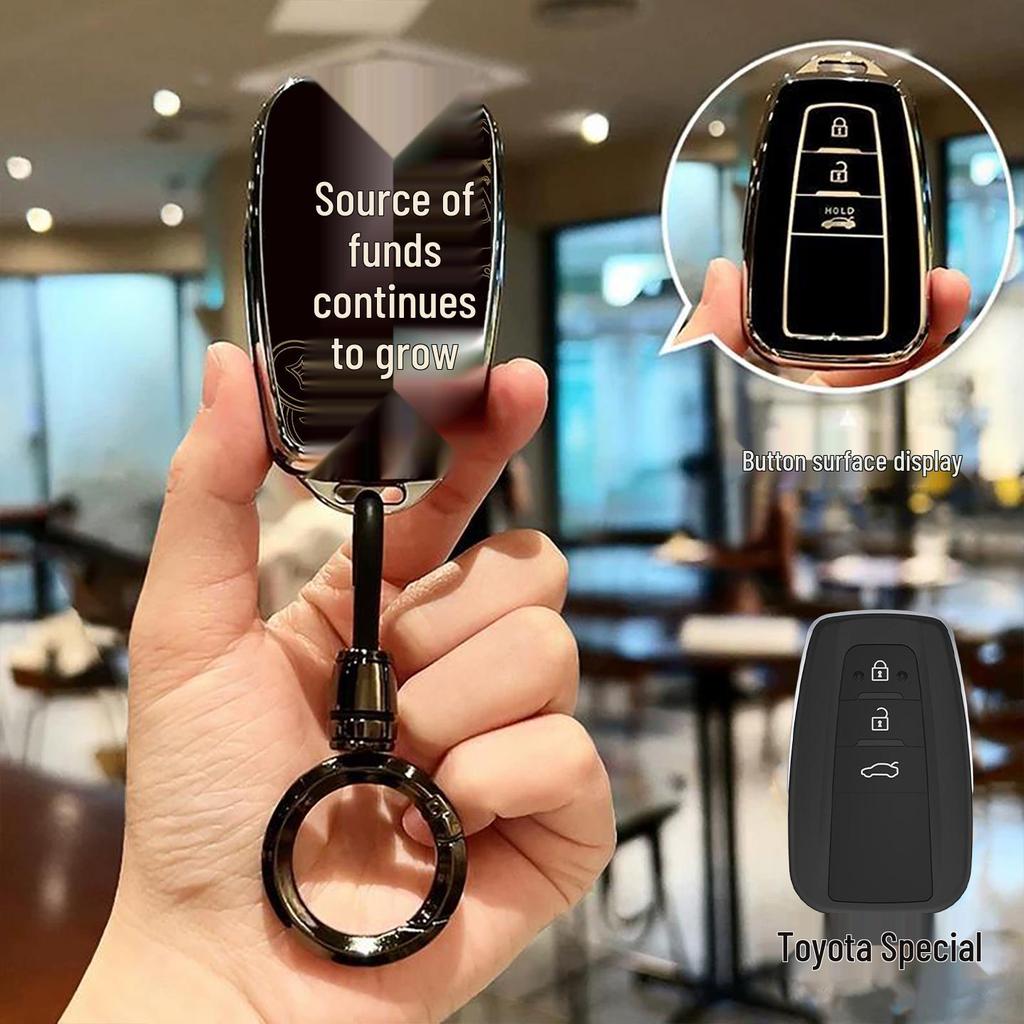 Toyota Car Key Covers and Accessories for Camry, RAV4, Corolla, Levin, Avalon, and More