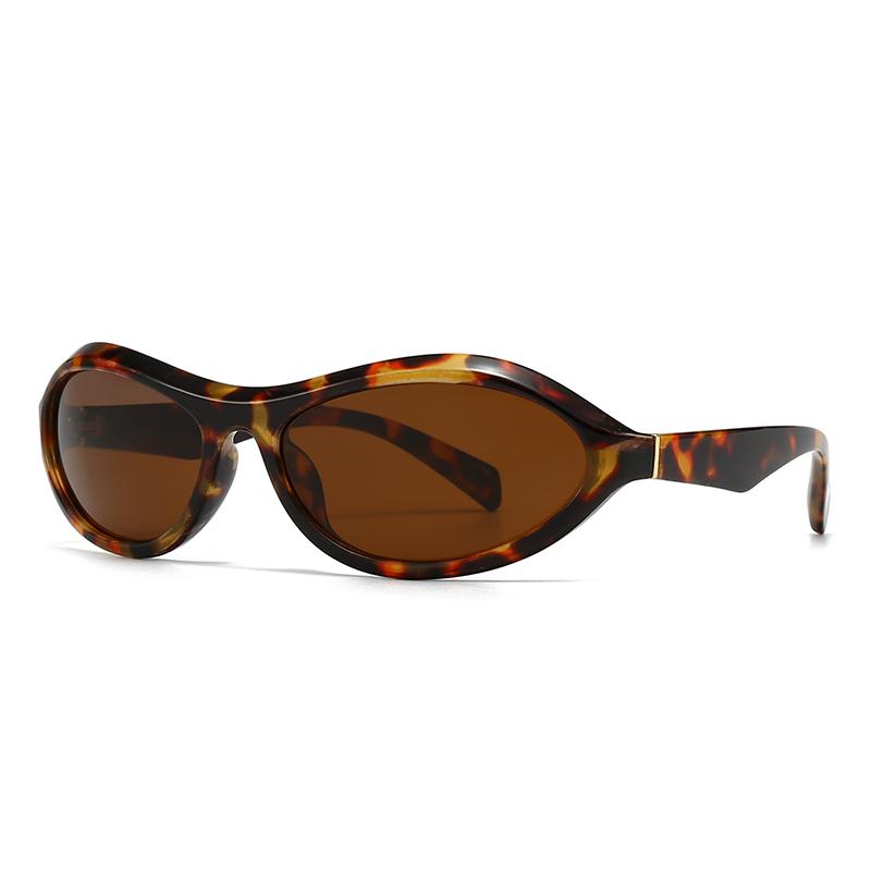 New European And American Concept Polygonal Wrapped Model With Futuristic Sense” Sunglasses Trend Lh181