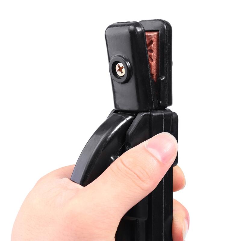 Upgrade Welding Ground Clamp Earth & Cable Grounding Clip Fit Welding Machine Copper Grip Clip Clamp 2m/6.6FT Durable