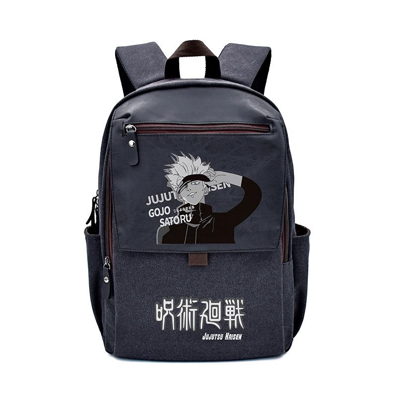 Student canvas backpack