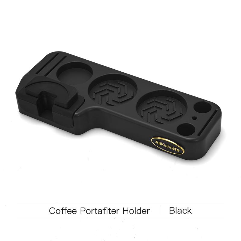

Coffee Tamping Station Portafilter Holder Puck Screen Rack ABS For 51MM 54MM 58MM Delonghi Lelit Espresso Accessory Barista Tool чёрный