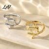 Daily Wear Ring Adjustable Open for Men Women Golden Silver Plated Statement Ring Delicate Jewelry Dating Non Tarnish Alloy Finger Gift Him Her