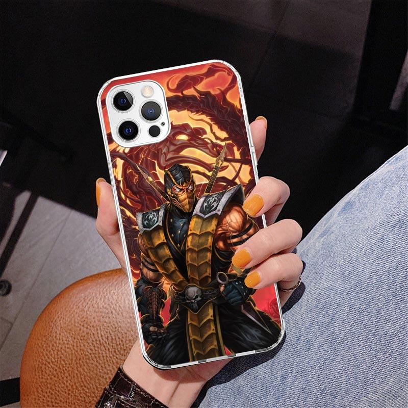 Mortal Kombat Phone Case For iPhone 17 Air 16 Pro Max 16E 15 + 14 Plus 11 12 13 Mini 7 8 SE Gift Print Cover Fundas 17 Air 16 Pr