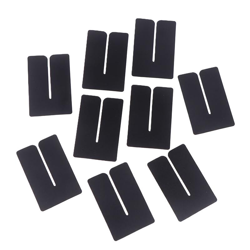 25 Adet Anti-Uv Kalkan Koruyucular Saç Uzatma Koruyucu Yapraklar Dikdörtgen Isı Kalkanı Yaprakları Uv Lamba Saç Uzatmaları İçin