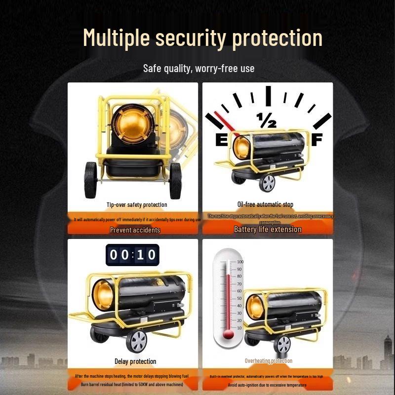 Jiadas 50KW Industrial Diesel Heater