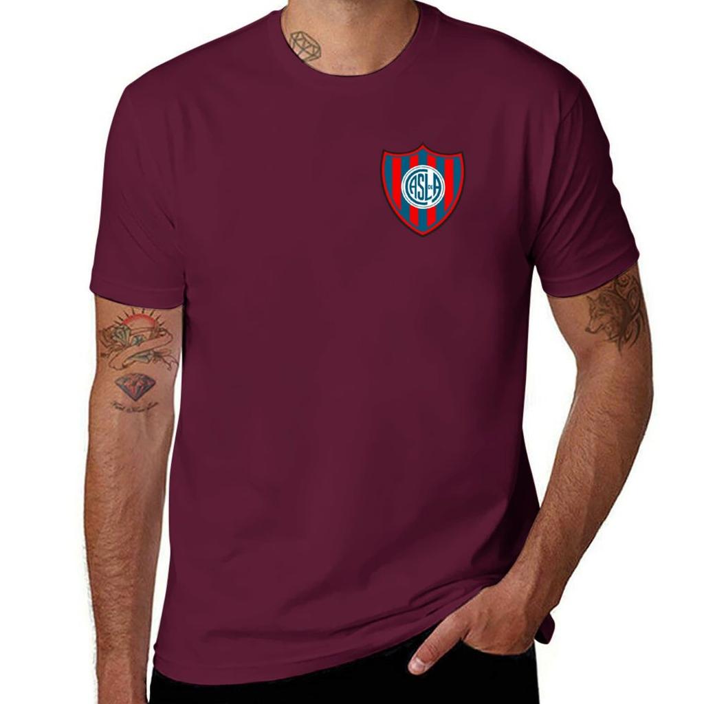 Club Atletico San Lorenzo T-Shirt Short sleeve tee blacks new edition Men's t-shirt