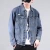Jeansjacke Herren Herbst Neue Lose Mantel Herren Herbstkleidung