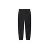 FILA Solid Color Cuffed Long Casual Pants Women bottoms Black F11W328602FBK