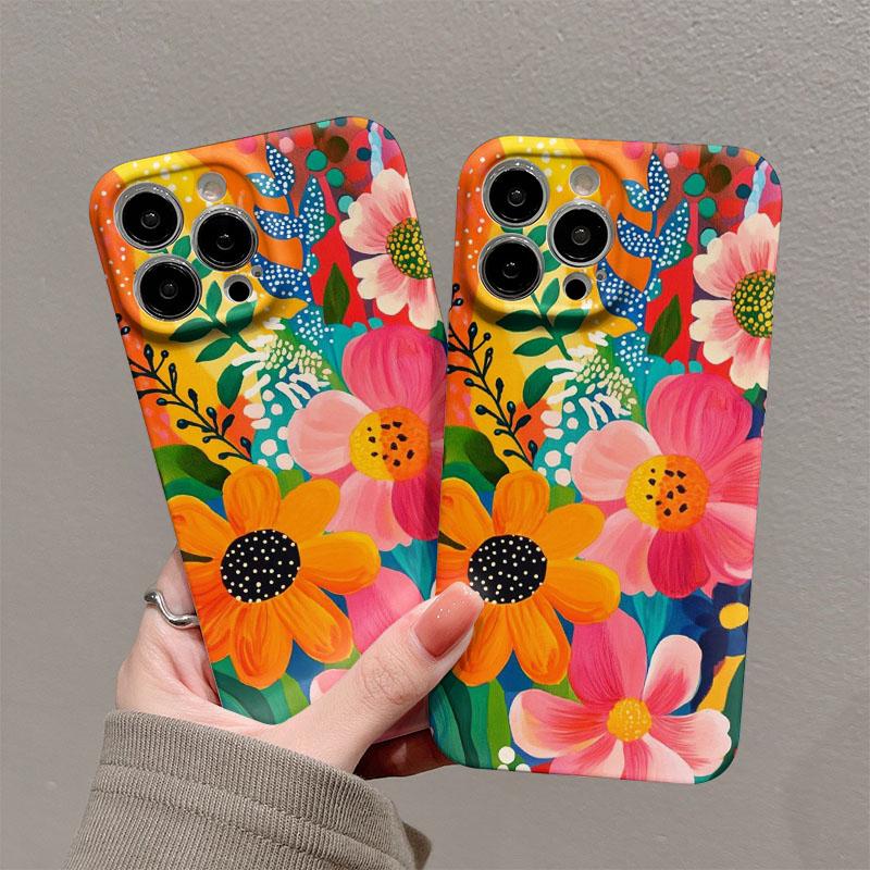 Luxury Clmj Swag Flower Phone Case for Oppo Realme C75 C63 C65 C67 C53 C35 C33 C20 C21Y C30S 9 8 Pro Plus 4G 5G Hard PC Cover