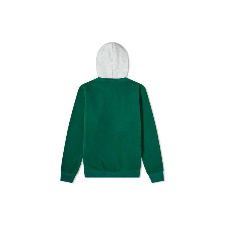 Adidas Originals Crest Logo Sport Pullover Hoodie Men Tops Forest-Green H32148