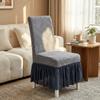 Thickened Chair Cover Protector Wear-Resistant Chair Seat Slipcover Banquet Chair Cover Hotel
