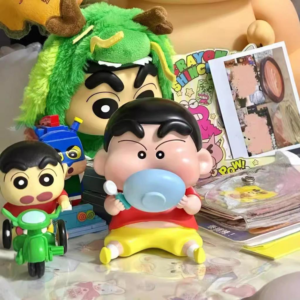 Adorable Crayon Shin-chan Action Figure Cute Pvc Desktop Model For Collectors