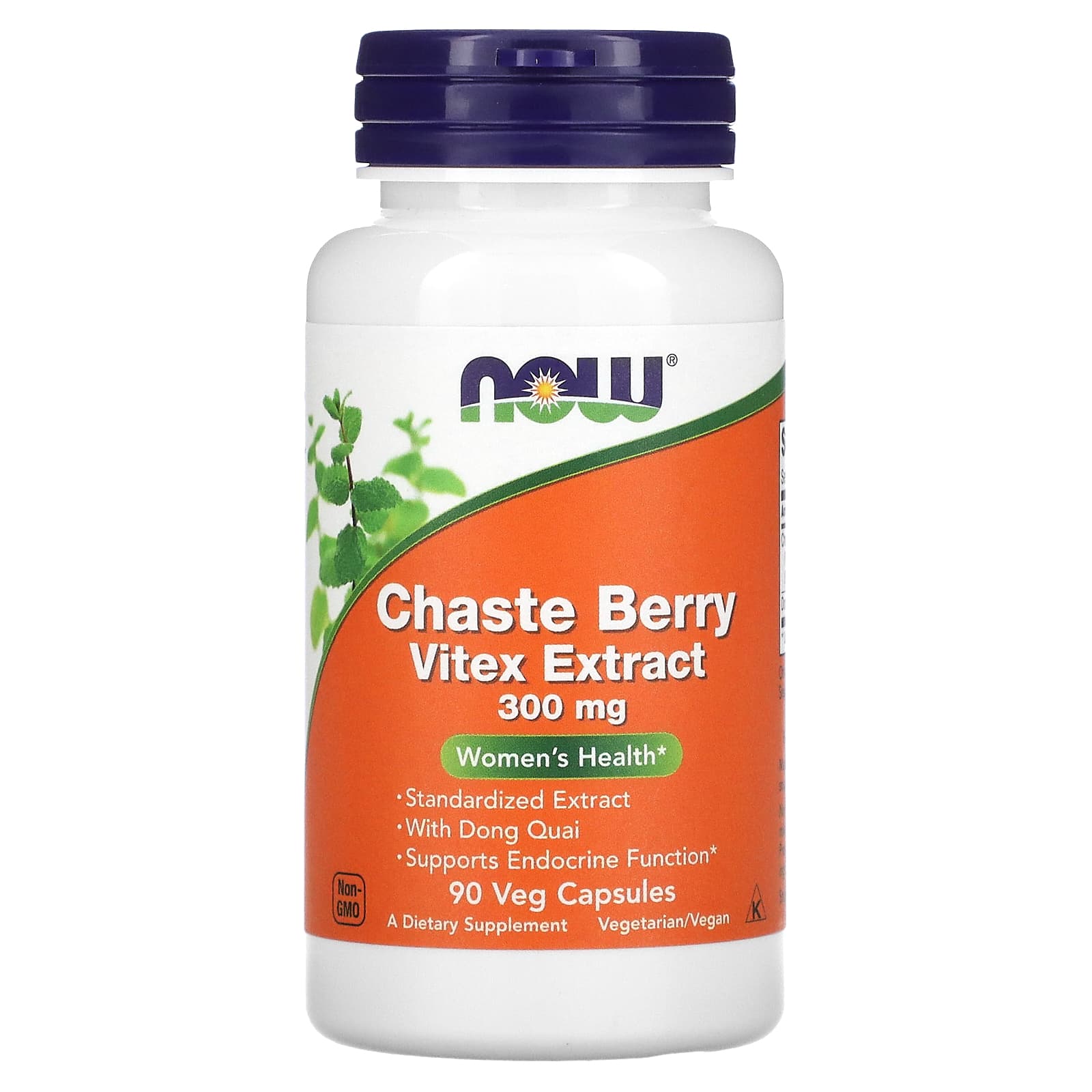 

Chasteberry Vitex Extract, 300Mg, 90 Veggie Caps