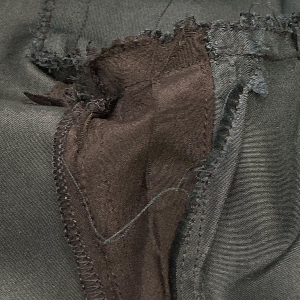 Chanel VINTAGE Matelasse Button Shirt Jacket Jacket greenUsed