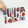FOR HONDA CBR600RR Reflective Motorcycle Stickers, 3M Safety Warning At Night In the Dark Scooter Helmets
