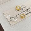 Real 925 Silver Minimalist Round Ear for Women Hoop Earring Jewelry Accessories