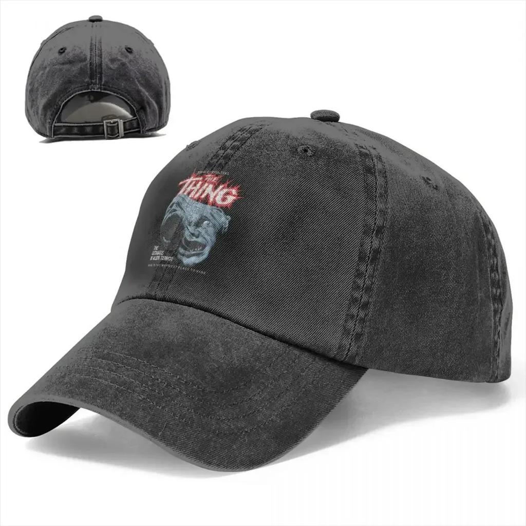 Summer Cap Sun Visor The Thing John Carpenter Horror Sci Fi Hip Hop Caps The Thing Cowboy Hat Peaked Hats