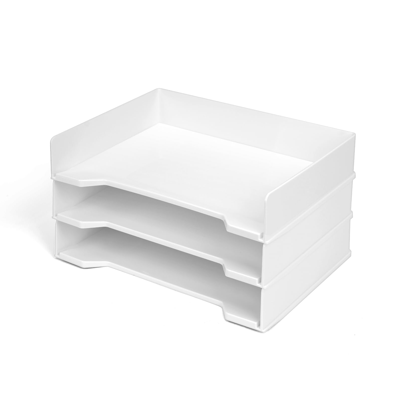 YGORTECH Document Tray A4 Letter Case Small Item Storage Case Document Organizer Letter Tray Desk Document Rack Document Storage Desktop Storage Rack