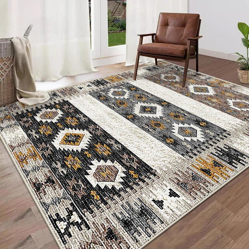 North American Style Carpets Elegant Rugs Living Room Bedroom Carpet Children's Play Mat Easy To Clean Floor Mat Home Decor Gift